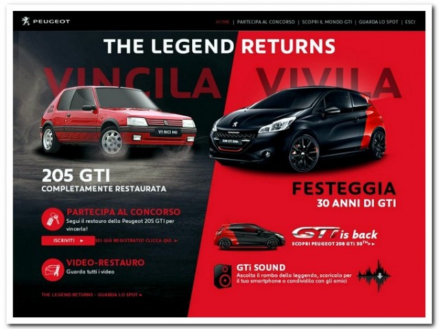 Locandina-Concorso-Peugeot-205-GTI-PLUS