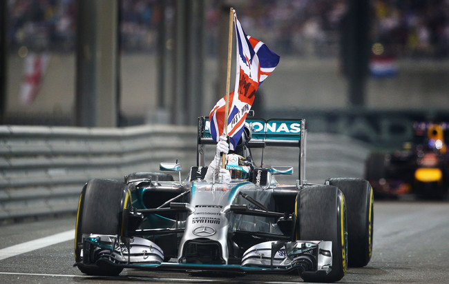 F1 Lewis Hamilton Campione 2014 con Mercedes - ELABORARE