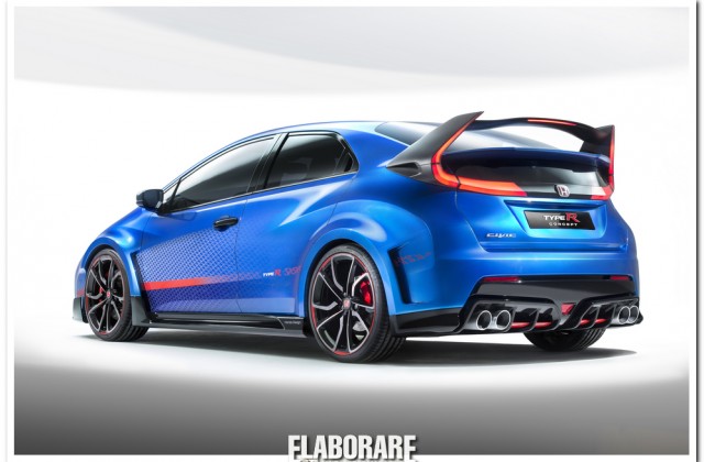 Honda Civic Type-R Concept Photograph: James Lipman +44 7803 885275