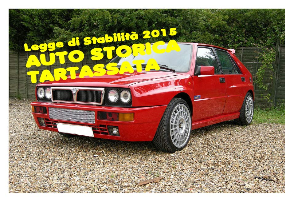 legge stabilita bollo auto storiche-Lancia-Delta-Integrale