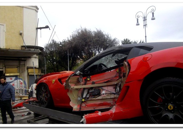 Ferrari-incidente-Roma