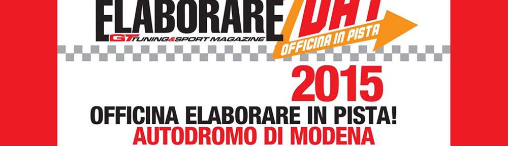 Elaborare Day Modena 2 maggio