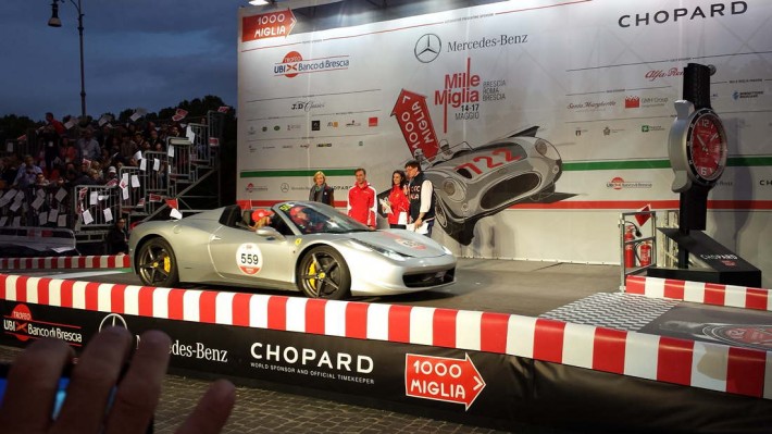 Mille Miglia Roma Castel Sant'Angelo 2015