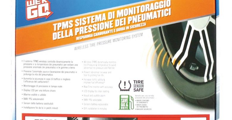 Sistema monitoraggio pneumatici by SD Distribuzione