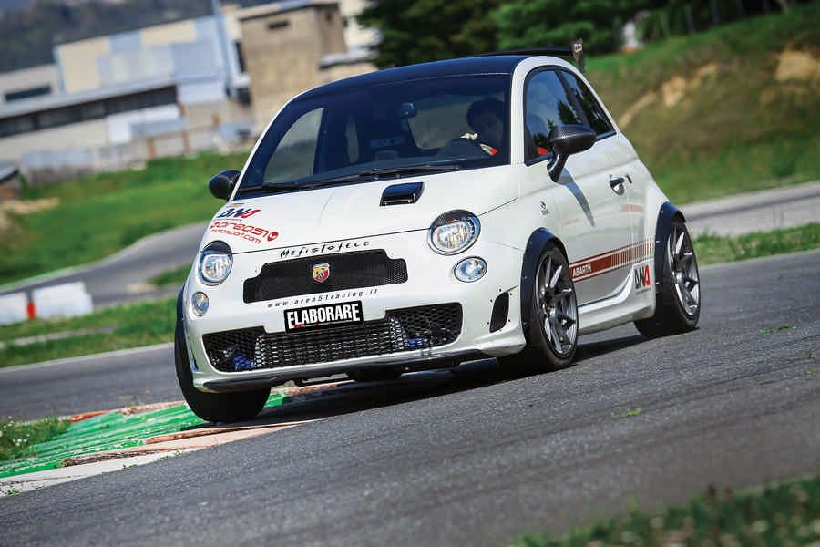 Abarth 500 10 più potenti elaborate e provate in pista