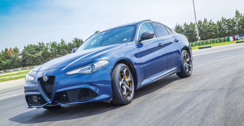 Alfa Romeo Giulia Veloce elaborata con preparazione DMP Motors