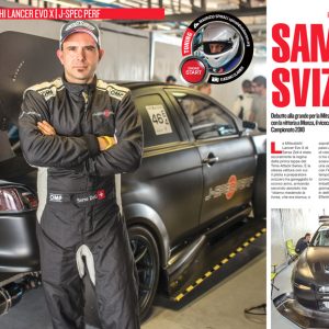 Mitsubishi Lancer Evo X preparazione 600 CV Time Attack pilota e preparatore