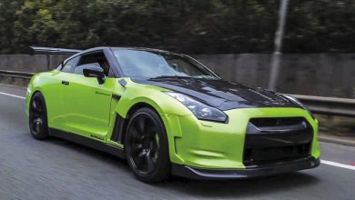 Nissan GTR R35 elaborata preparazione 690 CV anteriore