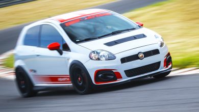 In pista Abarth Grande Punto SS elaborata con preparazione Autotecnica Gabucci