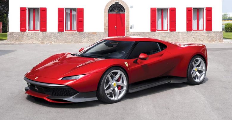 Ferrari SP38 Deborah elaborazione concept car