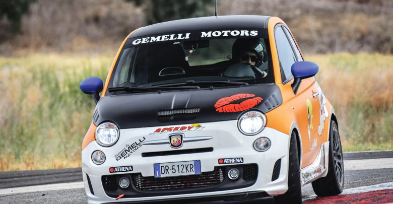 Abarth 500 “Speedy” elaborata con preparazione Gemelli Motors