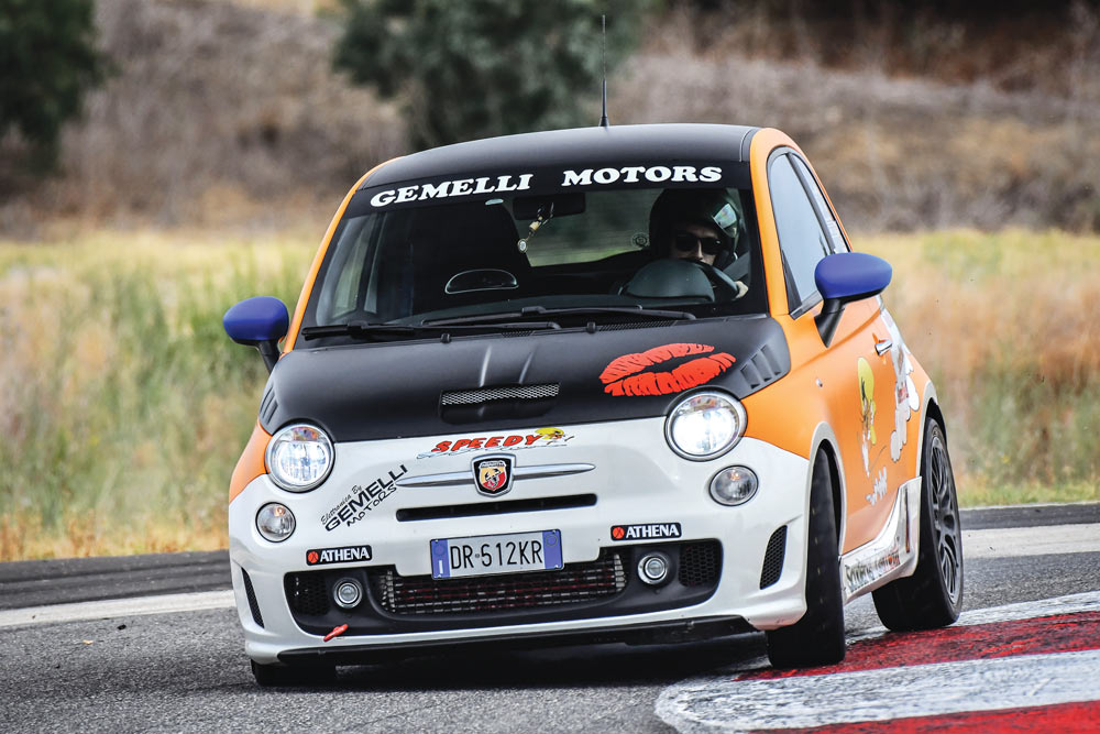 Abarth 500 “Speedy” elaborata con preparazione Gemelli Motors