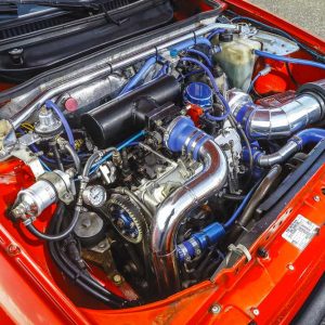 Fiat Uno Turbo elaborata motore