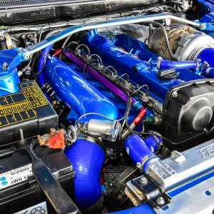 Nissan Skyline GT-S R34 preparazione by Alosa con guida a sinistra - motore