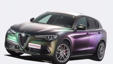 Alfa Romeo Stelvio con preparazione 200 CV con accessori Romeo Ferraris