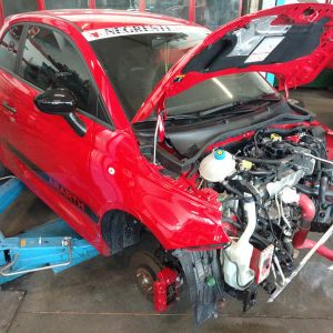 Abarth 595 elaborata 230 CV con preparazione Daniele Negrente