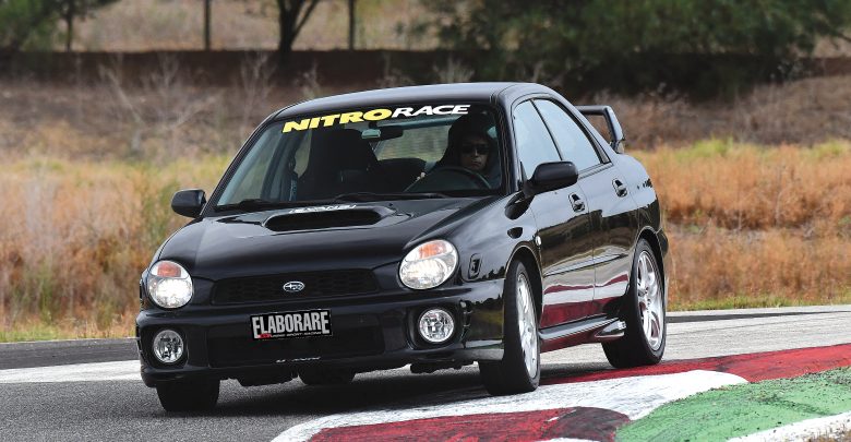 Subaru Impreza WRX elaborata 218 CV con preparazione Nitro Race