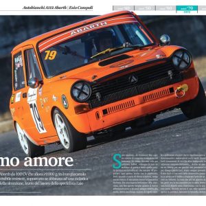 Autobianchi A112 Abarth auto storica elaborata 100 CV con preparazione Campoli Motorsport