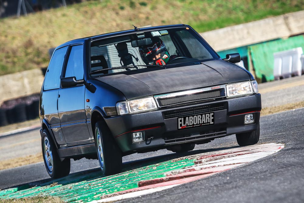 Fiat Uno Turbo elaborata 256 CV con preparazione Massimo Malandra