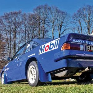 Opel Manta GTE 1976 auto storica elaborata