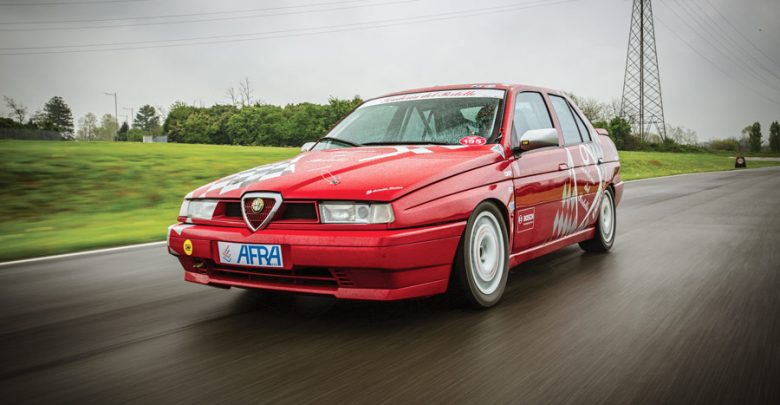 Alfa Romeo 155 Gruppo N auto storica elaborata con preparazione Scuderia del Portello