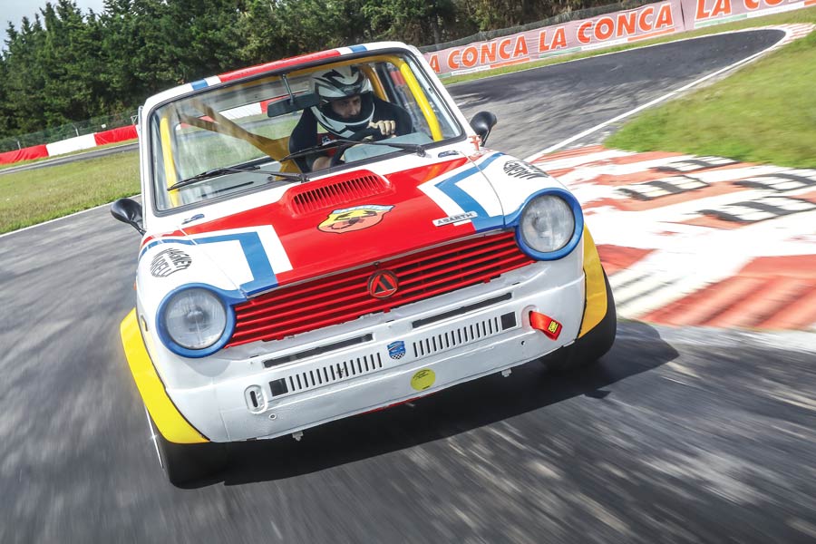 A112 Abarth auto storica elaborata con preparazione Scuderia Tricolore