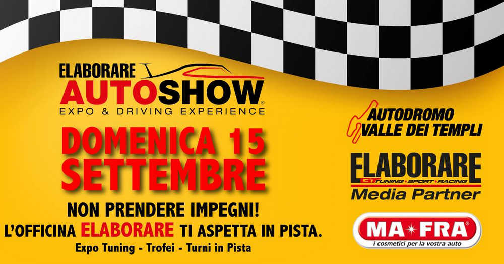 Elaborare AutoShow all'Autodromo di Racalmuto