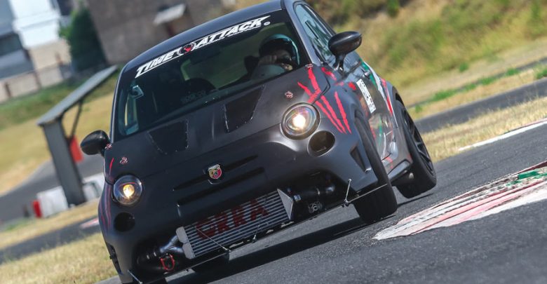 Abarth 695 Competizione elaborata 320 CV con preparazione Old School Garage