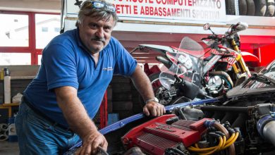 Officina Paoloni - Il titolare Giuseppe Paoloni