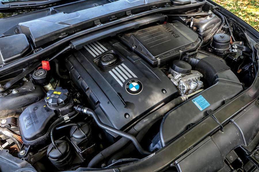 Motore BMW 335i M Sport elaborata 410 CV con preparazione Maizza Autofficina