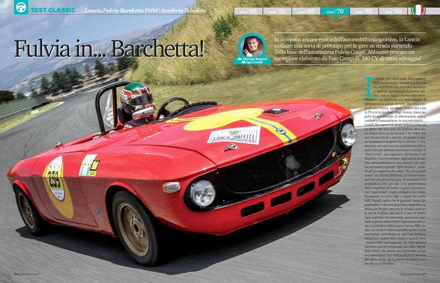 Lancia Fulvia Barchetta by Scuderia Tricolore