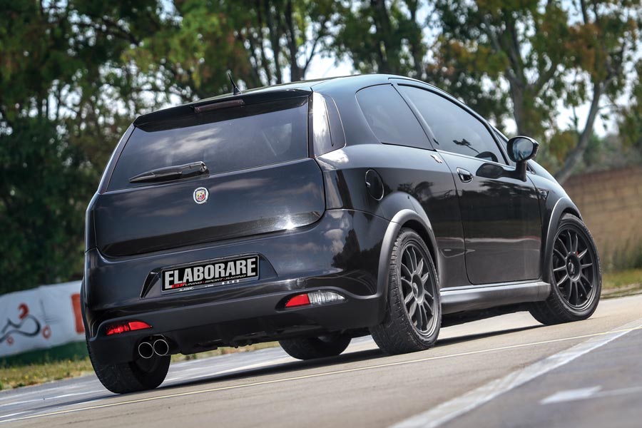 Grande Punto Abarth 2009 elaborata 240 CV con preparazione Autech