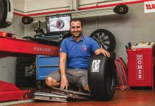 Luigi Ciardullo titolare di Ciardullo Gomme, specialista in assetti per auto sportive e stradali