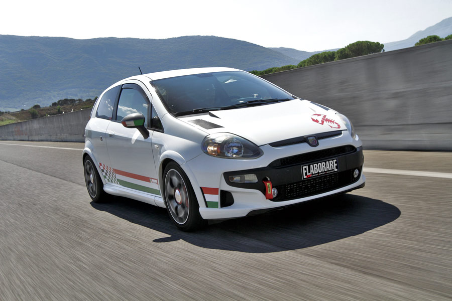 Abarth Punto Evo elaborata 268 CV con preparazione Elaborazioni Taglienti