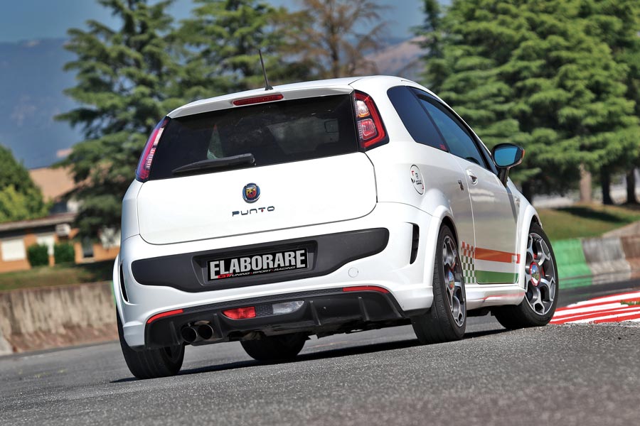 Abarth Punto Evo elaborata 268 CV con preparazione Elaborazioni Taglienti