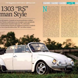 VW Maggiolone 1303 Cabrio auto storica