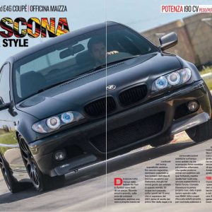 BMW 320d E46 coupé elaborata 190 CV con preparazione Officina Maizza