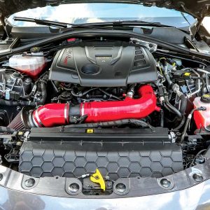 Motore Alfa Romeo Giulia Veloce Ti Q4 elaborata 350 CV con preparazione Leone Motorsport