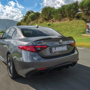 Motore Alfa Romeo Giulia Veloce Ti Q4 elaborata 350 CV con preparazione Leone Motorsport