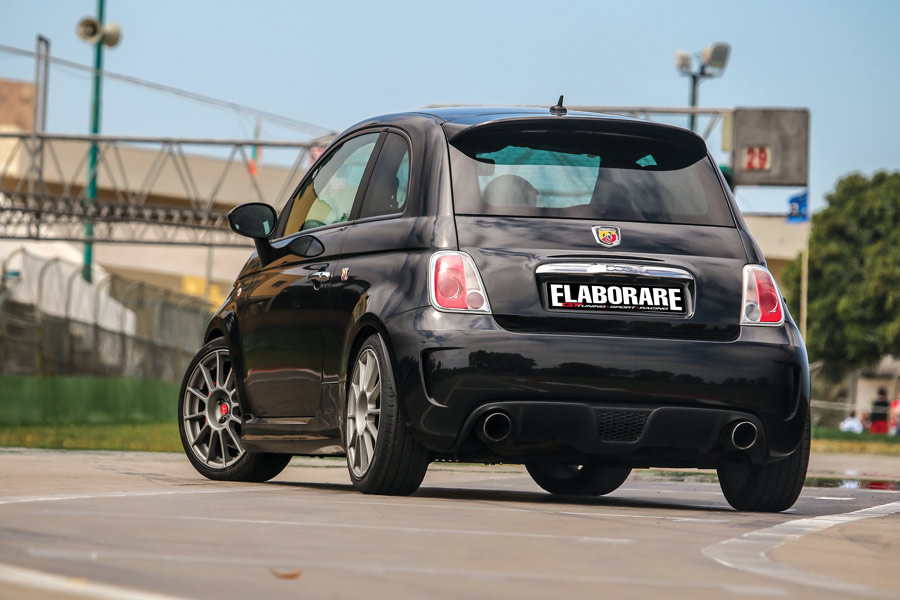 Abarth 500 elaborata 261 CV - posteriore