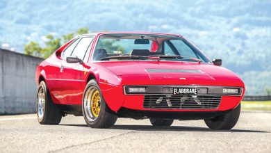 Ferrari Dino 208 GT4 auto sportiva storica elaborata