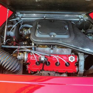 Ferrari Dino 208 GT4 auto sportiva storica elaborata - motore