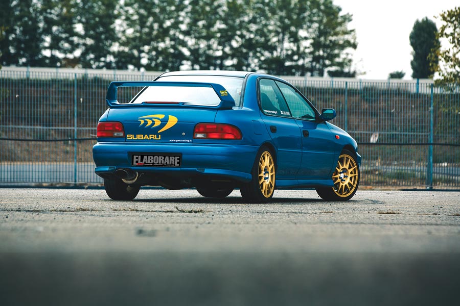 Subaru Impreza WRX - posteriore