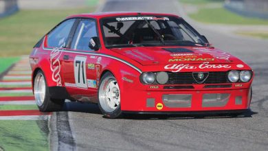 Alfa Romeo Alfetta GTV auto sportiva storica elaborata - anteriore