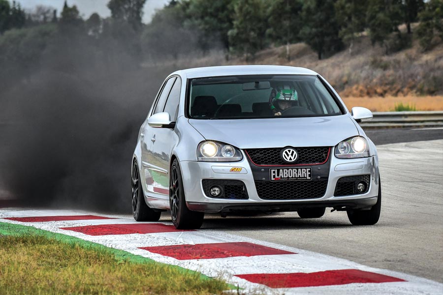 VW Golf 5 TDI 140 elaborata 425 CV - anteriore