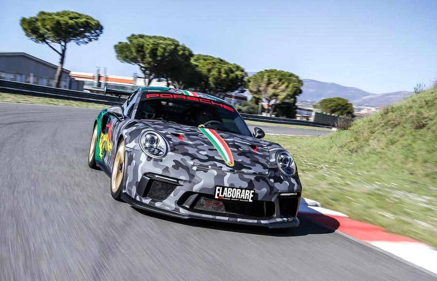 Porsche 991 GT3 RS by Scuderia Forieri vista frontale