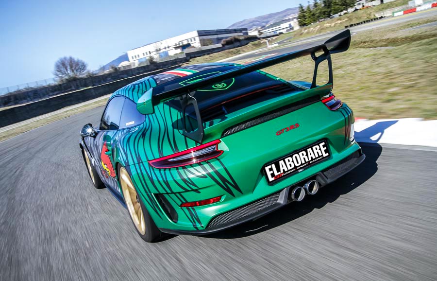 Porsche 991 GT3 RS by Scuderia Forieri vista posteriore