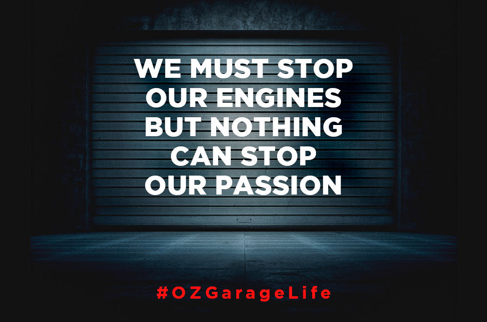 Campagna #OZgarageLife per la community online di appassionati d'auto