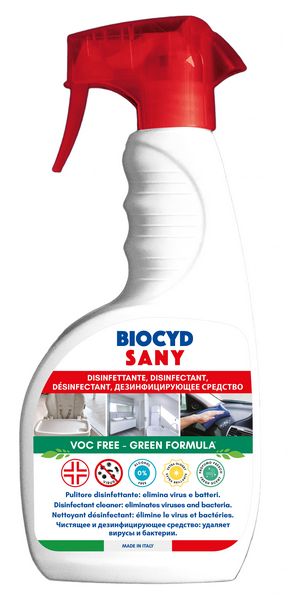 Falcone da 750 ml del disinfettante Fra-Ber Biocyd Sany