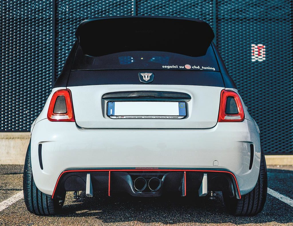 Abarth 500 by CHD Tuning - posteriore